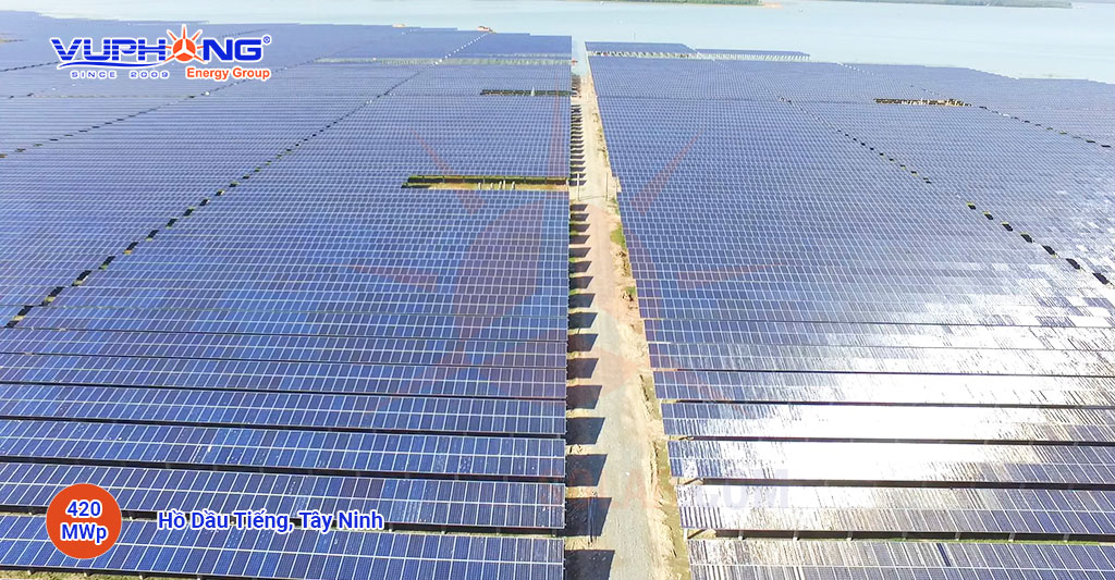 420 MWp, Dau Tieng solar power plant in Ninh Thuan