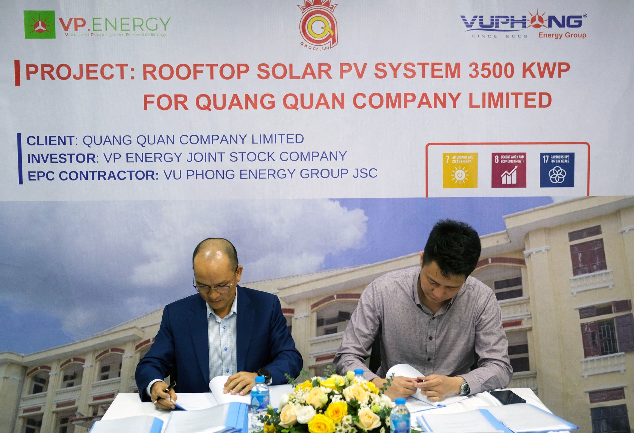 Cooperation to develop 3.500 kWp solar power