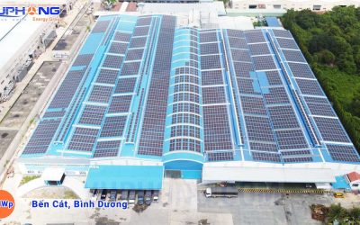 The solar power installation project 2 MWp, PPA in Dong Nam Viet, Binh Duong