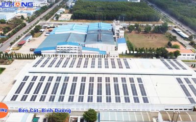 The solar power installation project of 1 MWp
