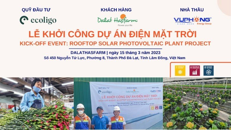 Solar Project at Dalat Hasfarm
