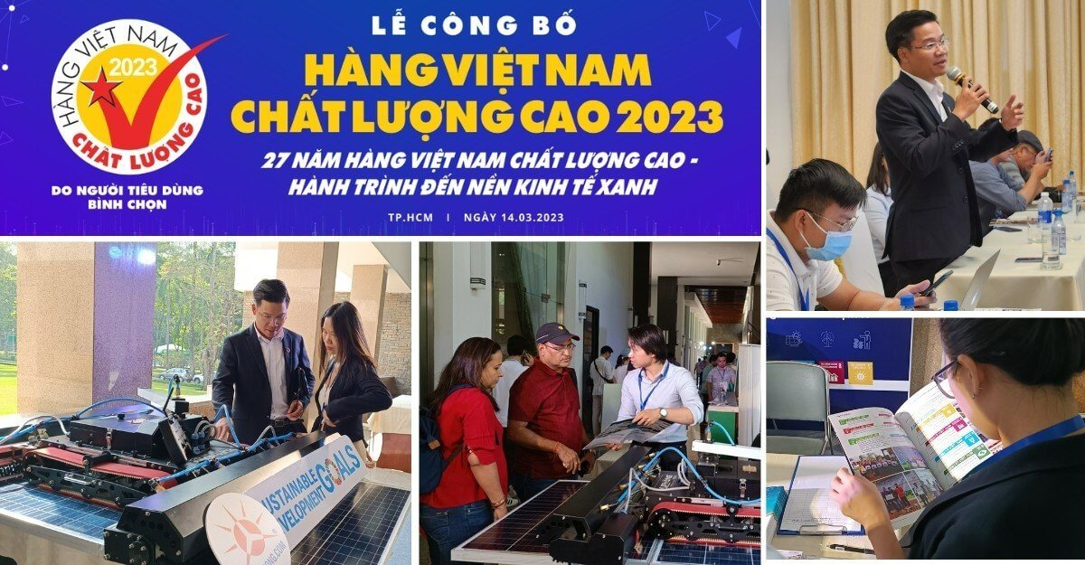 Vu Phong Energy Group participated in the High-Quality Vietnamese Products 2023 announcement program
