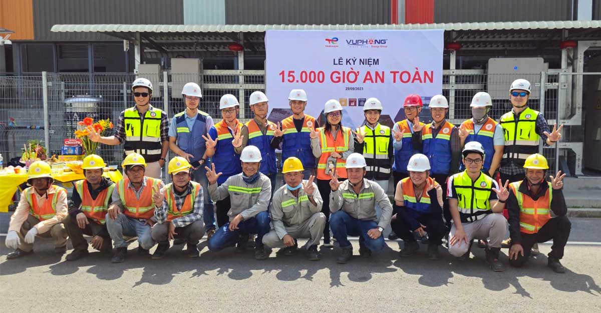 a rooftop solar project in Dong Nai