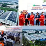Handing over the rooftop solar power system of Duy Tan