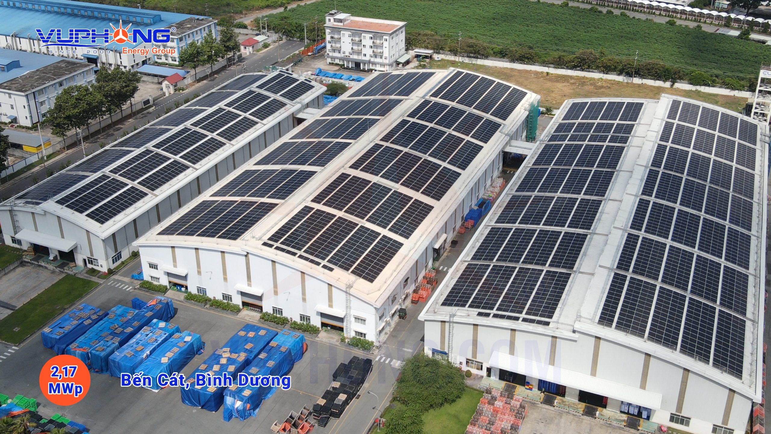 Rooftop solar power system of Duy Tan