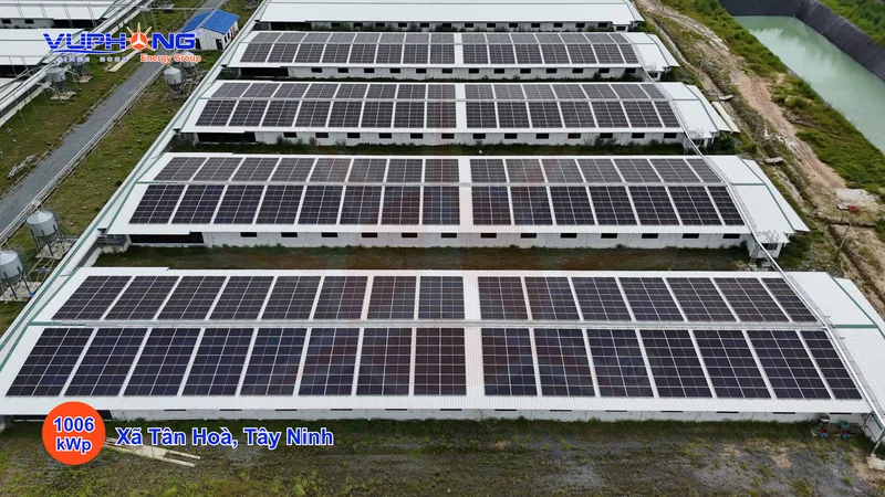 1,006.88 kWp, ELA THAO MY FARM COMPANY LIMITED, Tay Ninh