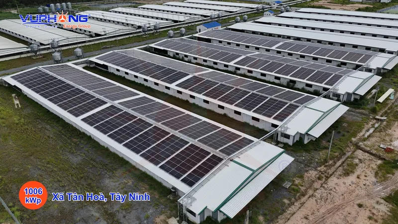 1,006.88 kWp, ELA THAO MY FARM COMPANY LIMITED, Tay Ninh