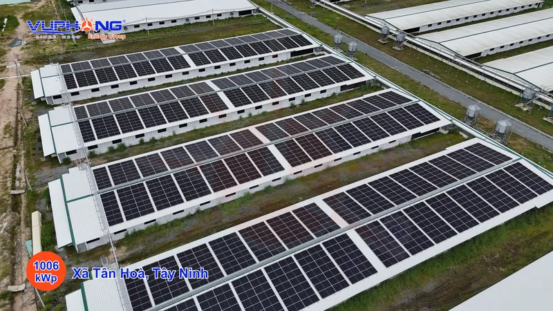 1,006.88 kWp, ELA THAO MY FARM COMPANY LIMITED, Tay Ninh