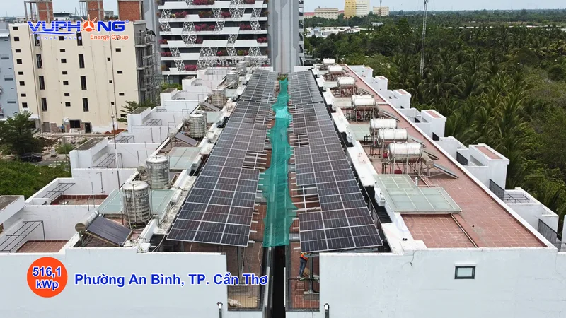 516.1 kWp, ELA FPT University, Can Tho Province