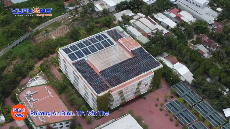 516.1 kWp, ELA FPT University, Can Tho Province
