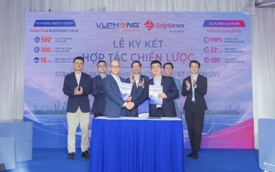 The Handshake of Two Harmonious Philosophies: Vu Phong Energy Group and Solplanet