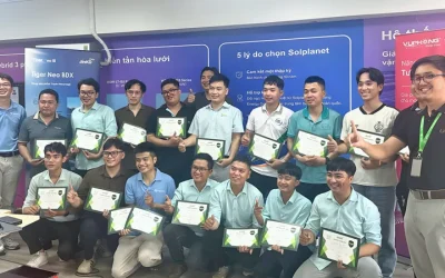 Vu Phong Energy Group, Solplanet and Jinko Solar Successfully Organize Basic Solar Technical Training Course 1